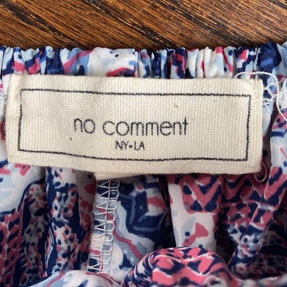 NO COMMENT Drop Shoulder Top/DRESS/ Tunic Pullover Blouse/DRESS Geometric PRINT - Picture 5 of 6